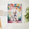 thumbnail image 2 of Happy Birthday to Sphynx Kitten Party Balloons Cake Vertical Matte Canvas Poster Cat Lover Kitten Owner Gifts Idea Wall Art Home Decor - 00027, 2 of 5