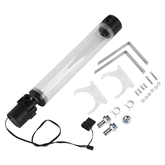 Cylinder Reservoir,Acrylic Computer DIY Water Water Cooling Tank Water Cooling Water Tank Power Packed Performance