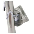 thumbnail image 4 of 6 Inch Double Solid Wheel Sidewind Round Swivel Trailer Jack With Bolt On Capacity 650KG Jockey Wheel Boat RV Parts Accessories ,RV Tool, 4 of 7