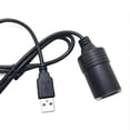 thumbnail image 3 of 5V USB to 12V Car Socket Male to Female Converter for Car Cigarette-Lighters DVR, 3 of 8