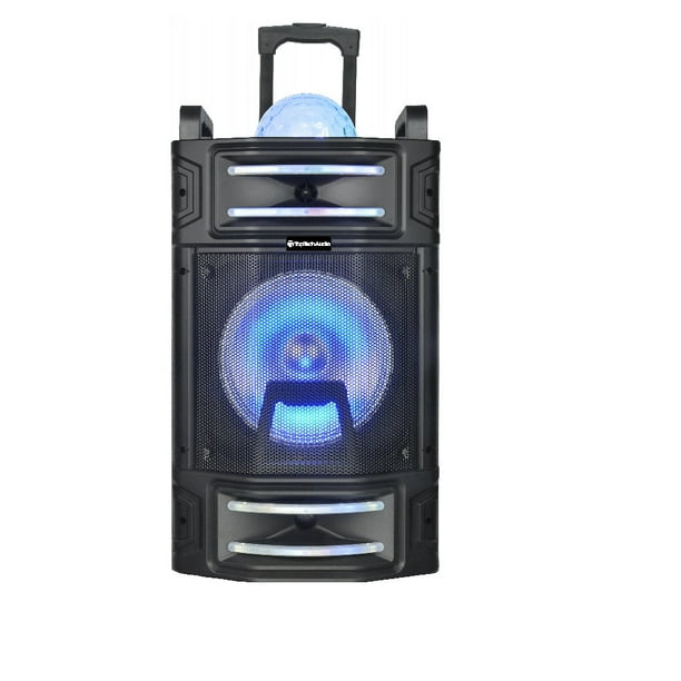 Top Tech Audio Fully Amplified Multimedia Rechargeable Speaker 4000