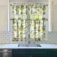 thumbnail image 3 of Boho Kitchen Curtains,Bohemian Flower Kitchen Curtains Sets for Windows,Kitchen Curtain Sink Window Valance 3 Piece Set,Boho Floral Kitchen Decor for Living Room 54x36 Inches, 3 of 6