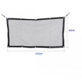 thumbnail image 2 of Adjustable Anti-collision Auto Rear Seat Outdoor Barrier Protection Net Pet Supplies Dog Fence Isolation Mesh BLACK, 2 of 8