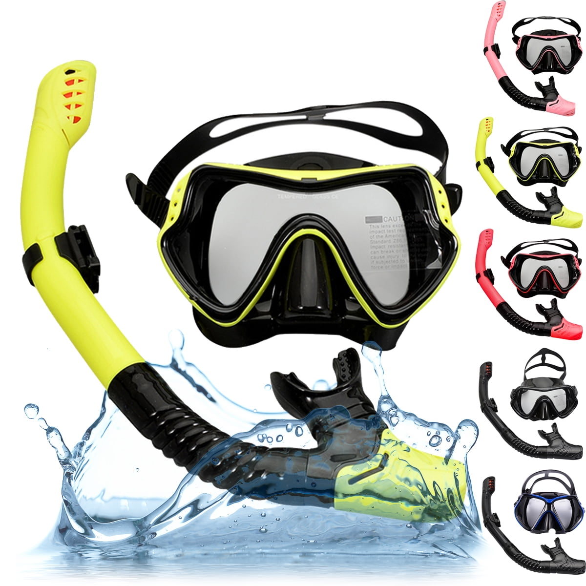Scuba Snorkel Diving Mask Snorkeling Goggles Women Men Swimming Eyewear