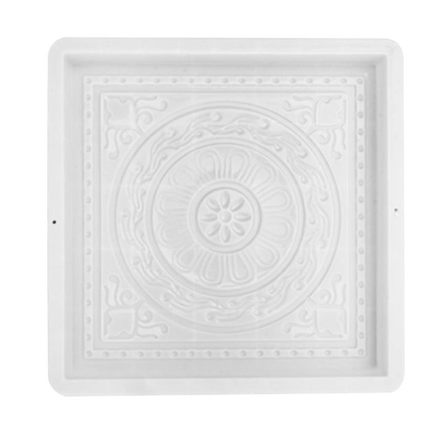 koolsoo Concrete Brick Cement Model Craft Stepping Stone Model for Patio Paving Lawn Style A