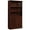 Cherry, variant on Pemberly Row 3-Shelf Modern Engineered Wood Bookcase in Chestnut