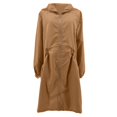 thumbnail image 3 of Long Windbreaker Jacket Women 2025 Long Sleeve Lightweight Loose Windproof Zip Up Coat with Pockets Outerwear, 3 of 6