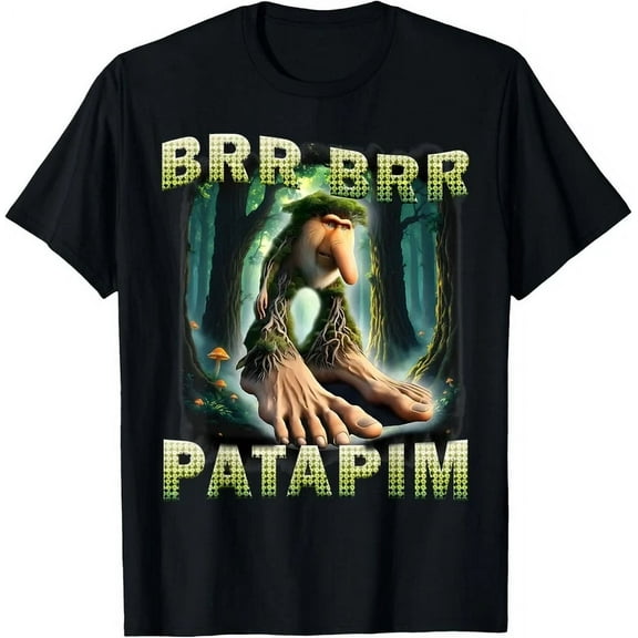 Brr Brr Patapim Funny Italian Brainrot Gen Z T-Shirt Unisex S-5XL Hot Trending Shirt, Vintage Birthday Gift