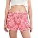thumbnail image 1 of Pantalones de Cintura Elástica para Mujeres Primavera Y Verano Lindo Cintura Elástica Hinchada Nueva Impresión Pantalones Cortos Casuales, 1 of 8