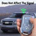 thumbnail image 6 of Key Fob Cover Compatible with Chevrolet Silverado Suburban Tahoe GMC Yukon Yukon XL Terrain Acadia 2015-2020 5 Button TPU Keychain Case Holder Protector,Blue, 6 of 7