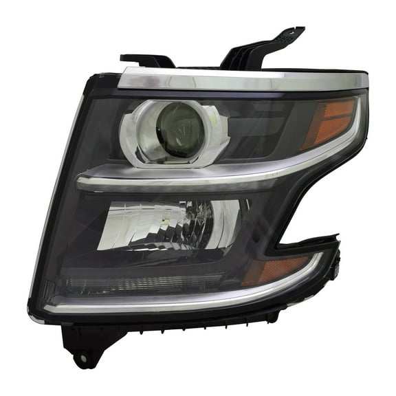 New Standard Replacement Driver Side Headlight Assembly, Fits 2015-2017 Chevrolet Suburban