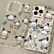 thumbnail image 4 of Cute Pochacco Phone Case for iPhone 15 14 13 12 11 Pro Max XR XS X 8 7 6 6S Plus SE 2020 Shockproof Transparent Back Cover, 4 of 5