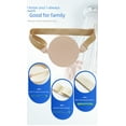 thumbnail image 3 of Belt-Style Ostomy Shower Cover, Waterproof Protection for Colostomy/Ileostomy Bags, 12cm Inner Diameter, SPF30+ Sun Protection, Silicone-Plastic Blend, Lightweight (108g), Universal Fit, Neutral, 3 of 6