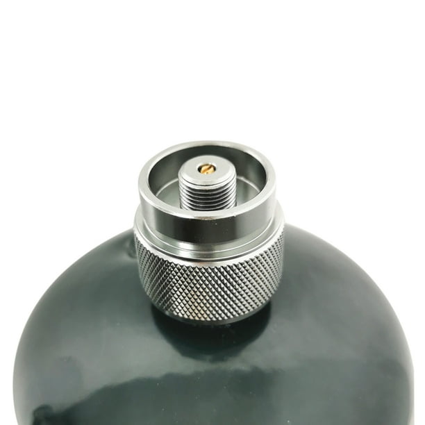 Adaptador De Tanque De Gasolina Camping Estufa para acampar al aire libre Adaptador de gas Cartucho Válvula de tornillo Conector del recipiente