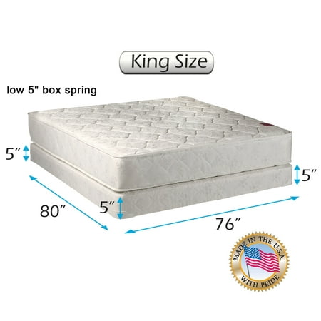 Dream Solutions Legacy 8" Mattress and Low Profile Box ...