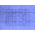 thumbnail image 1 of Ahgly Company Indoor Rectangle Oriental Blue Industrial Area Rugs, 2' x 4', 1 of 4