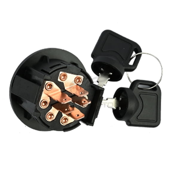 Ignition Switch for Toro ZMaster TimeCutter Titan Exmark Lawn Mower Start with 2 Keys 117-2221