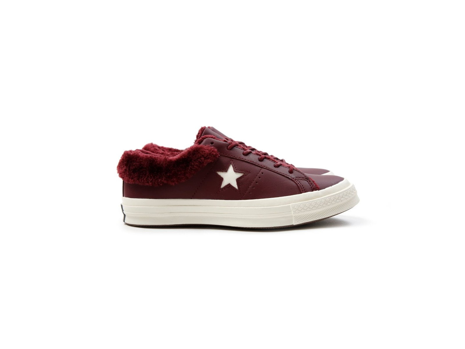 converse one star faux fur