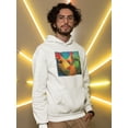 thumbnail image 2 of Image Conscious Elegant Roosters Hoodie Mens -Porter Hastings Designs, Male 5X-Large, 2 of 4