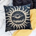 thumbnail image 2 of SHANXI Throw Pillow Covers Home Decor Navy Blue Boho Summer White Pillow Cases Decorative 22x22in, 2 of 5