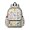 Dinosaur and Flower, variant on Dinosaur and Flower White Pattern Backpack for School, Cute School Bag with Adjustable Shoulder Straps and Padded Back, 13.4"x11"x4.7"