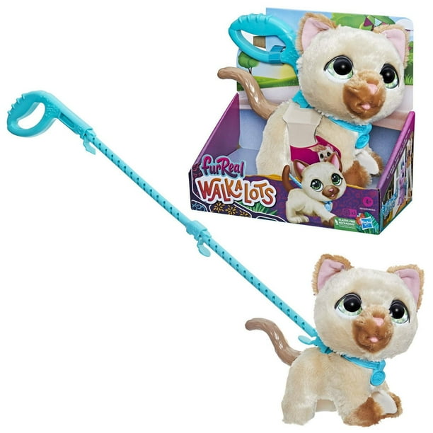 furReal Walkalots Big Wags Walking Kitty Toy for Kids Ages 4+