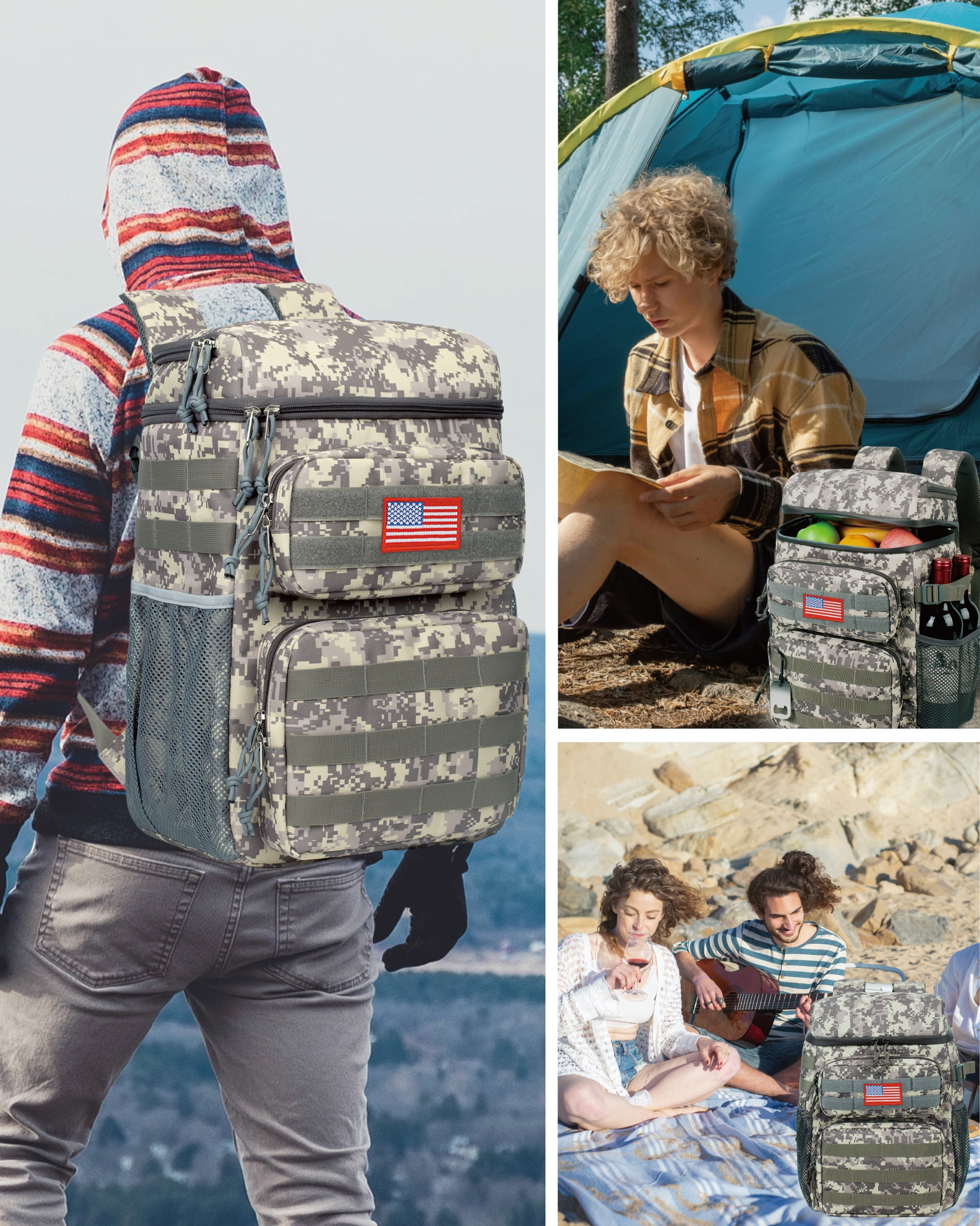 TRIPGEAR Tactical Backpack Cooler, Leakproof, Soft Insulated