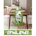 thumbnail image 2 of St. Patrick'S Day Dwarf Border Clover Table Runners for Dining Room Coffee Home Decor Tablecloth Table Cover, 2 of 5