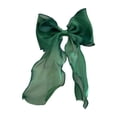 thumbnail image 2 of SMKE 2pc Lace Curtain Tie,Ribbon Curtain Tieback,Window Drapery Tie,Premium Curtain Accent,Elegant Lace Curtain Tieback 24x16cm Green Ribbon Buckle for Drapery Home Décor Window Treatment Accessory, 2 of 9