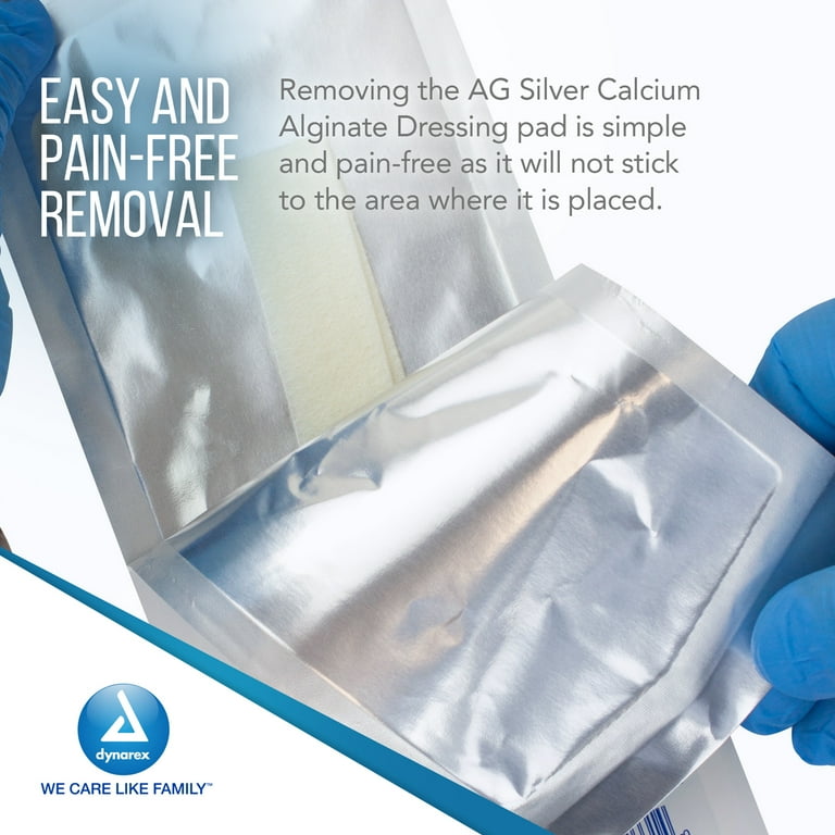 silver alginate rope dressing Amazon.com: Areza Silver Calcium Alginate Antibacterial Wound Dressing Pads Sterile, Non-Stick, Highly Absorbent; for Wound Drainage & Infection Risk (4.254.25, 10-Pack per Box), 1 Box : Everything Else