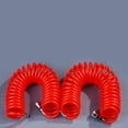 thumbnail image 2 of GOOHOCHY 1Pack Air Compressor Discharge Tube Spiral Hose Red PU for Compressor Hose, 2 of 8