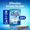 thumbnail image 4 of (8 pack) Earth Breeze Hypoallergenic Laundry Detergent Sheets, Fresh Scent, Odor Fighting, 60 Loads, 4 of 13
