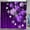 Purple, variant on Merry Christmas Shower Curtain Purple Christmas Balls Snowflake Xmas Winter Holiday Bathroom Decor Set with Hooks 72"x72"