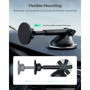 iOttie iTap 3 MagSafe Compatible Dashboard & Windshield Mount with Magnetic Ring Adapter