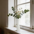 thumbnail image 4 of Sleek Minimalist Plastic Vase for Dried Flowers Pampas Grass Display Modern Home Office Table Decor Sculptural Centerpiece with Stable Base Design, 4 of 6