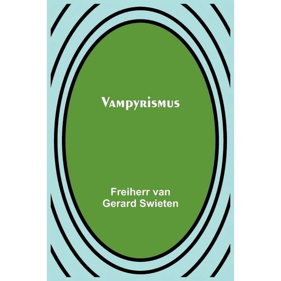Vampyrismus, (Paperback)