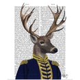 thumbnail image 1 of Great BIG Canvas | Rolled Fab Funky Poster Print entitled Captain Deer, 1 of 4