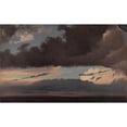 thumbnail image 3 of Knud Baade 14x11 Black Modern Framed Museum Art Print Titled - Cloud Study (1839), 3 of 5