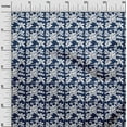 thumbnail image 2 of oneOone Organic Cotton Poplin Twill Fabric Leaves & Floral Block Decor Fabric Printed BTY 42 Inch Wide, 2 of 4
