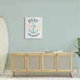 thumbnail image 2 of Stupell Industries Stay Anchored Rustic Nautical Beach Typography Graphic Art Gallery Wrapped Canvas Print Wall Art, Design by CAD Designs, 2 of 7