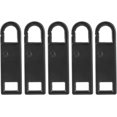 thumbnail image 1 of Tiradores de cremallera de repuesto, fijador de cremallera, etiquetas de reparación para ropa, Maleta, mochila, bricolaje, 5 uds., 1 of 5