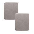thumbnail image 1 of Oleegame 2PC Placemat Microfiber Water Absorption Quick Drying Table Mat Household Kitchen Ware Drain Drying Pad Pan Bowl Cup Butterfly Dry Matter Pad Cup Mat Gray, 1 of 9