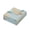 Sky Blue, variant on Summer Quilt Gingham Patchwork Floral Comforter Lightweight Reversible Bedspread Quilted Throw Blanket Soft Microfiber Coverlet Bed Blanket Cool Quilt for Hot Sleepers 78"X59"