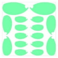 thumbnail image 2 of BOBOMOTI Halloween Decorations Clearance Halloween Fluorescent Window Clings Removable for School Shop Home Decor/Indoor Party Decorations, 2 of 5