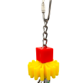 thumbnail image 4 of 1047 Spoon Pot Ringer Banger M&M Bird Toys Colorful Features Stainless Steel, 4 of 5