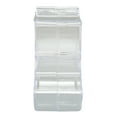 thumbnail image 2 of Hamster Food Dispenser,  Free Large Capacity Transparent Baffle Design Acrylic Hamster Feeder  For Bird For Guinea Pig, 2 of 8
