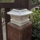thumbnail image 3 of Luz Al Aire Libre Solar Post Cap Lámpara LED Impermeable Exterior Cubierta Luz Jardín Decoración (Blanco), 3 of 3