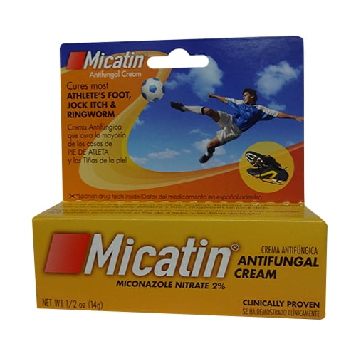 Micatin Anti Fungal Cream For Athletes Foot 14 Gm, 3 Pack