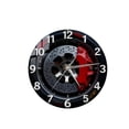 thumbnail image 4 of Reloj de pared 2D, reloj decorativo con números grandes, diseño artístico y vintage. 30 cm de diámetro, 4 of 8