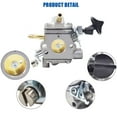 thumbnail image 5 of Carburetor Kit Fits C1Q-S183 4282-120-0606 4282-120-0607 4282-120-0608 for BR500 BR550 BR600 Backpack Blower, ZAMA C1Q-S183 Carb with Air Filter Fuel, 5 of 7